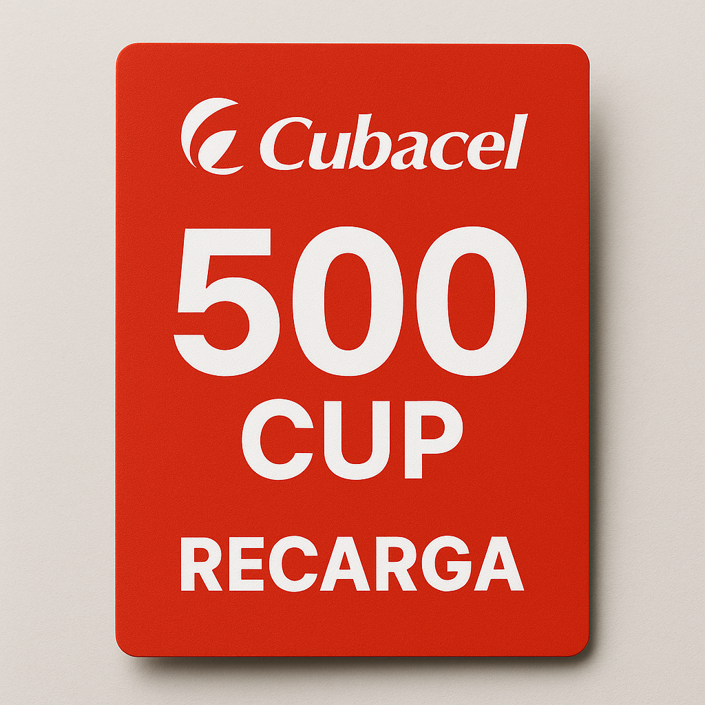 500 CUP Top-up